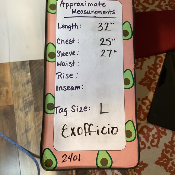 Exofficio Mens Red and Blue Plaid Casual Shirt Insect Shield - Picture 7 of 7